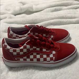 Red Vans 4Y